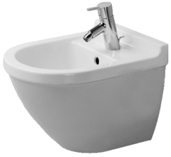 Duravit Starck 3 - Bidet suspendu Compact 475 mm a