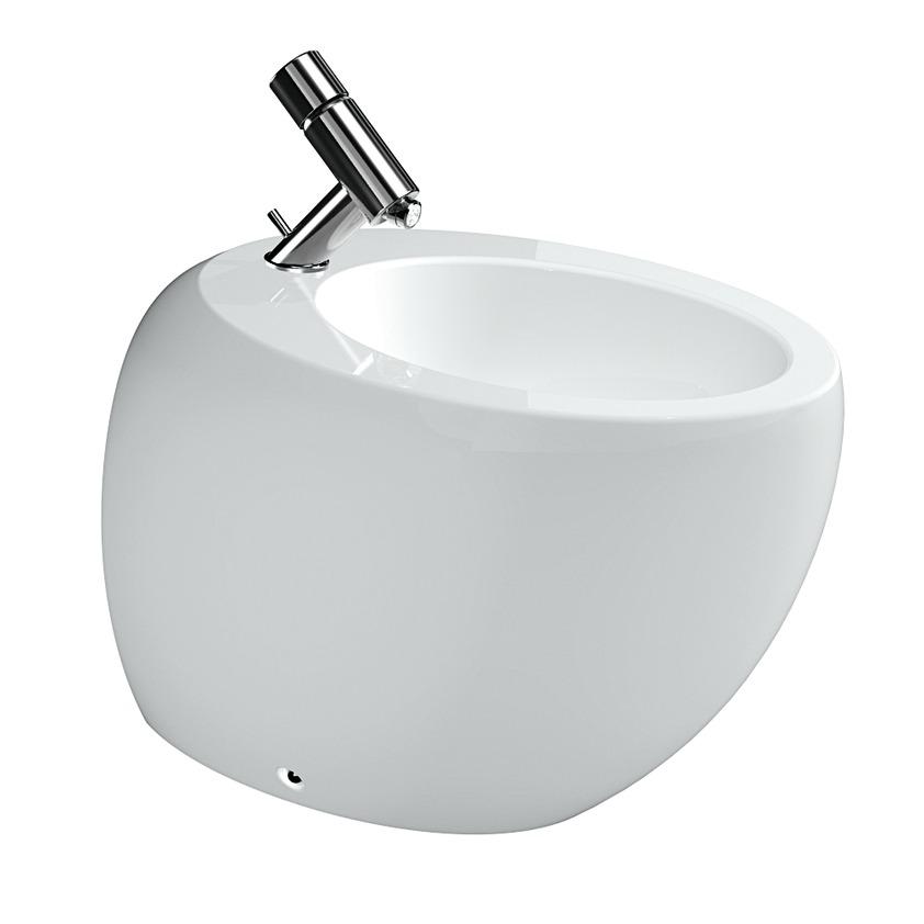 Laufen Alessi - Bidet à poser avec revêtement Clea
