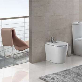 Bidet à poser céramique blanc URBY PLUS