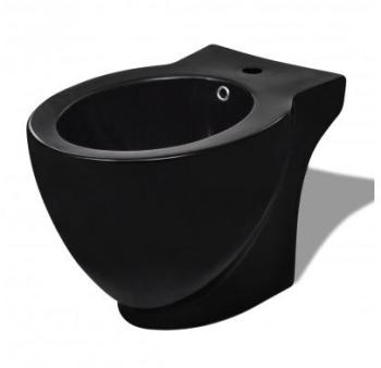 VidaXL Bidet rond à poser en céramique sanitaire n