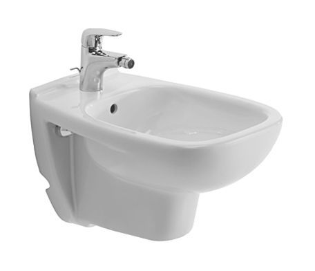 Bidet suspendu D-code - Couleur : BLANC - DURAVIT