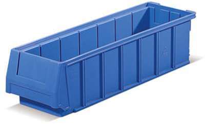 Bac tiroir plastique bleu L 12 x P 40 cm Bac tiroir plastique bleu
