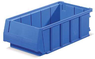 Bac tiroir plastique bleu L 16 x P 30 cm Bac tiroir plastique bleu