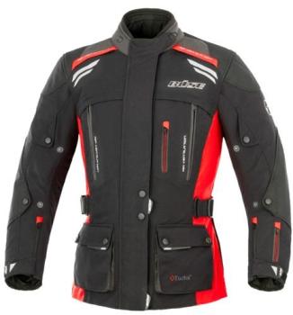 Veste moto Femme Buse Highland 3 en 1 Noir Rouge