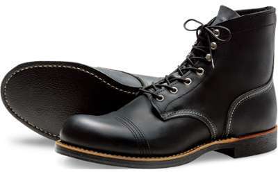 Chaussures Red Wing 8114 Iron Ranger Noir Chaussures Red Wing 8114 Iron