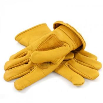 Kytone Doublés - Gants cuir Kytone doublés Beige