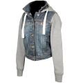 Denim Hoodie Lady