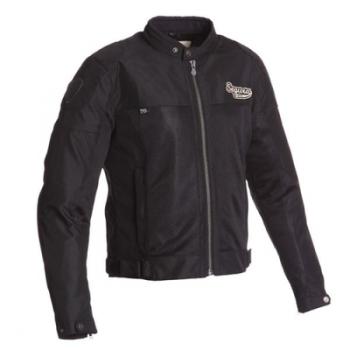 Blouson moto été Segura Walt Noir CE