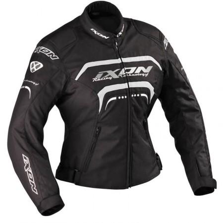 Blouson Ixon Lady Lover Noir Blanc Argent