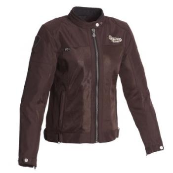 Blouson moto été Segura Lady Walt Marron CE