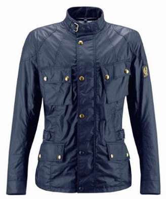 VESTE vintage BELSTAFF CROSBY BLEU FONCE