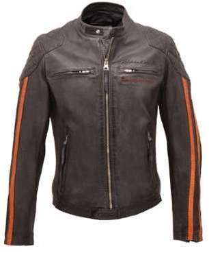 Blouson cuir homme Redskins cobalt RIVAS ROCHO