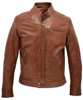 Blouson cuir homme bison 100141