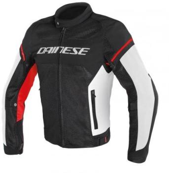 Blouson Dainese Air Frame D1 Tex 858 Noir Blanc Ro