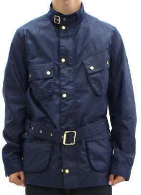 Veste moto vintage Barbour Gauge Wax JKT