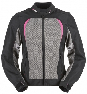 Blouson Furygan Lady Genesis Mistral Evo Noir Taup