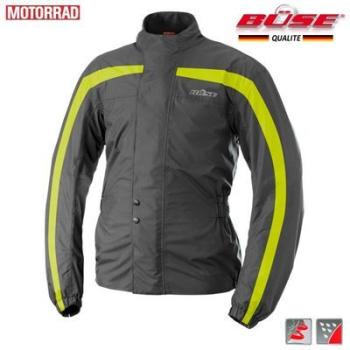 Veste Pluie moto Buse 6xl-12xl Noir Jaune Fluo