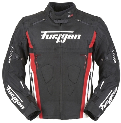 BLOUSON FURYGAN VORTEX NOIR BLANC ROUGE