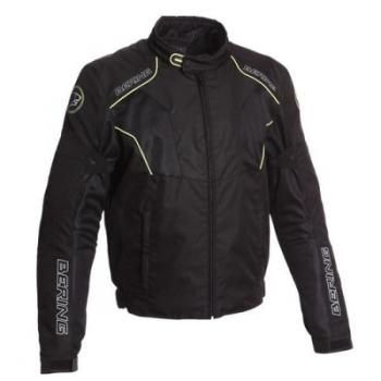 Blouson moto Bering Tiago Noir Fluo CE
