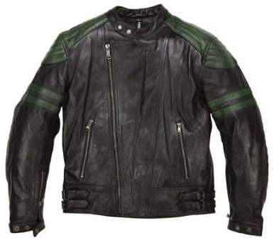 Blouson Helstons Flash Noir Vert