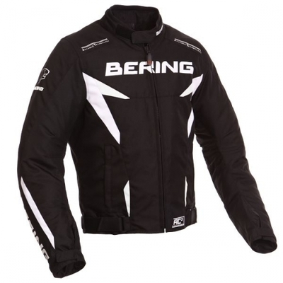 Blouson moto Bering Fizio Noir Anthracite CE