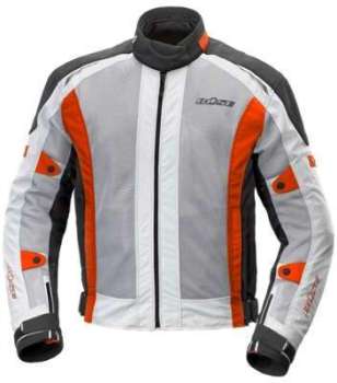 Blouson moto Buse SUMMERFLASH Blanc Noir Rouge