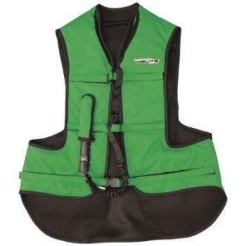 Gilet moto Airbag Helite Turtle Vert