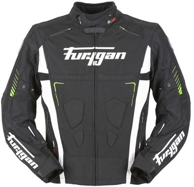 BLOUSON FURYGAN VORTEX NOIR BLANC VERT