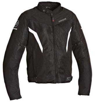 Blouson moto Bering Florida Noir Blanc CE