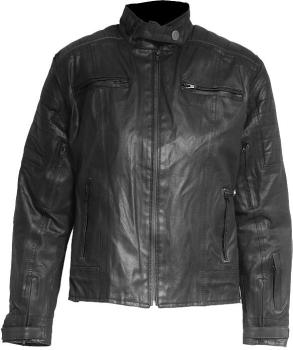 BLOUSON CAFE RACER OUT KELVA LADY (WAXED COTTON)