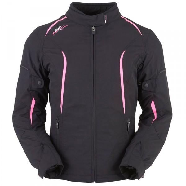 BLOUSON FURYGAN LADY PHOENIX NOIR ROSE