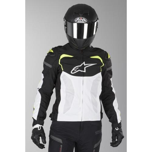 Blouson Alpinestars T-GP PRO Air Noir-Blanc-Jaune
