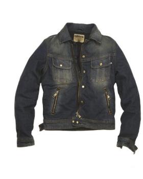 VESTE HELSTONS CANNONBALL DIRTY BLEU