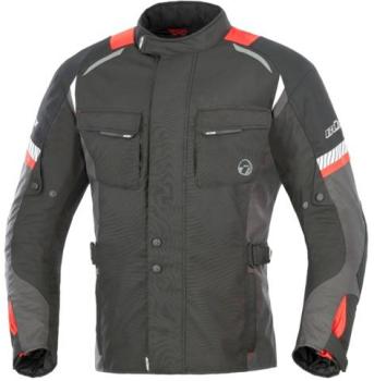 Veste Moto Buse Breno Noir Rouge