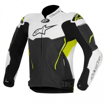 BLOUSON ATEM NOIR BLANC JAUNE