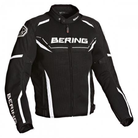 Blouson Bering Scream Noir Blanc