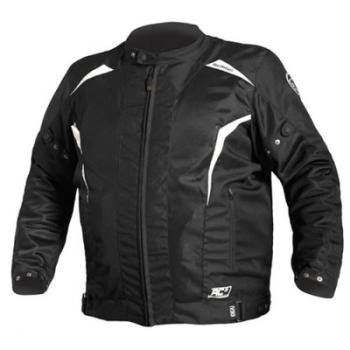 Blouson moto Bering Razel king size Noir Blanc CE