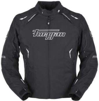 Blouson Furygan Speed Noir Blanc