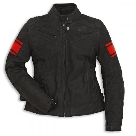 Blouson Dainese Ducati Classic C2 Lady Noir Rouge