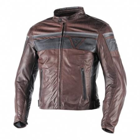 Blouson Dainese G. Blackjack Pelle noir/marron U63
