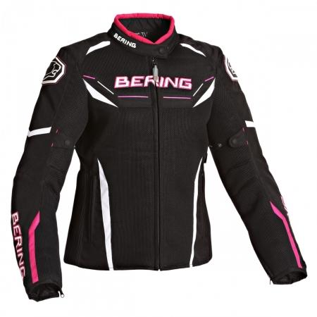 Blouson Bering Lady Scream Noir Rose