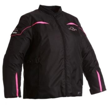 Blouson moto Bering Lady Adèle queen size Noir Fuc