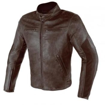 Blouson Dainese Stripes D1 Pelle Y31 Marron