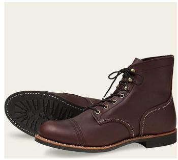 Chaussures Red Wing 8119 Iron Ranger Bordeaux Chaussures Red Wing 8119 Iron