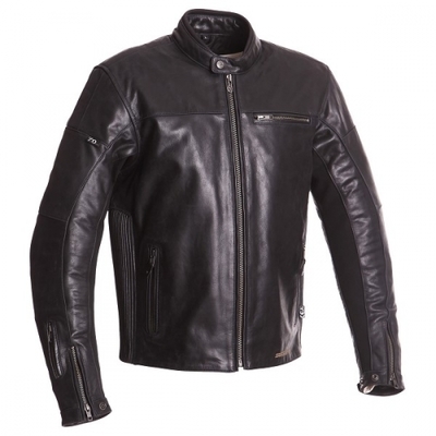 Blouson moto cuir Segura Nova Noir CE