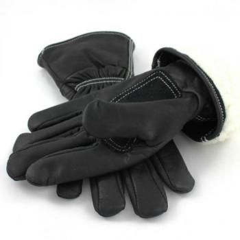 Kytone Doublés - Gants cuir Kytone doublés Black