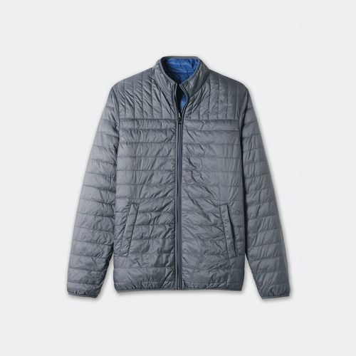 Doudoune légère réversible Gris Homme