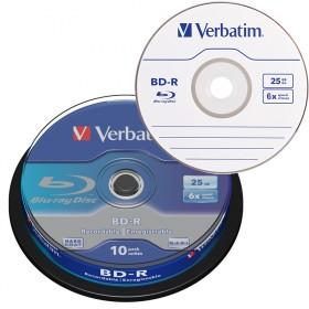 Blu-ray Disc Verbatim BD-R 25 Go, 6x vitesse, en c