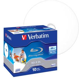 Blu-ray Disc Verbatim BD-R DL 50 Go, 6x vitesse im