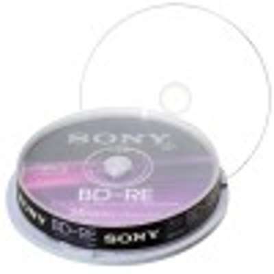 Sony Blu-ray Disc BD-RE 25 Go / 135 min 2x, 10 piè